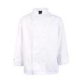 Kng 3XL Men's White Long Sleeve Chef Coat 10503XL